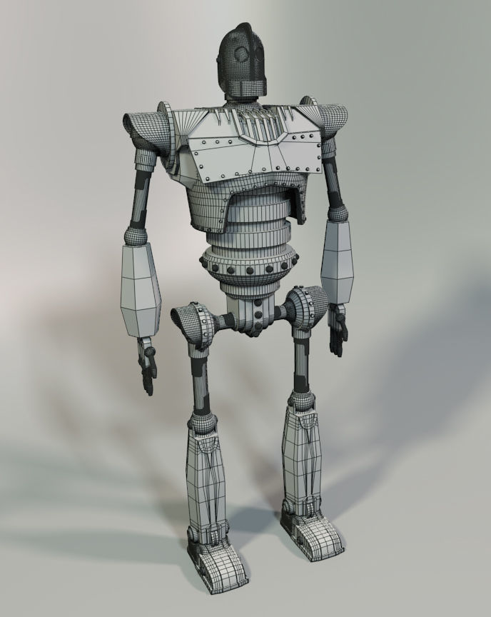 Iron Giant Robot 3D model_5