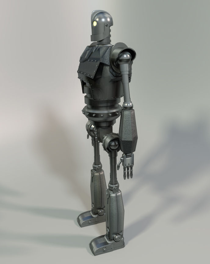 Iron Giant Robot 3D model_1