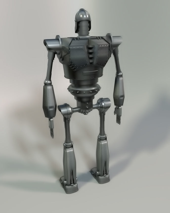 Iron Giant Robot 3D model_2
