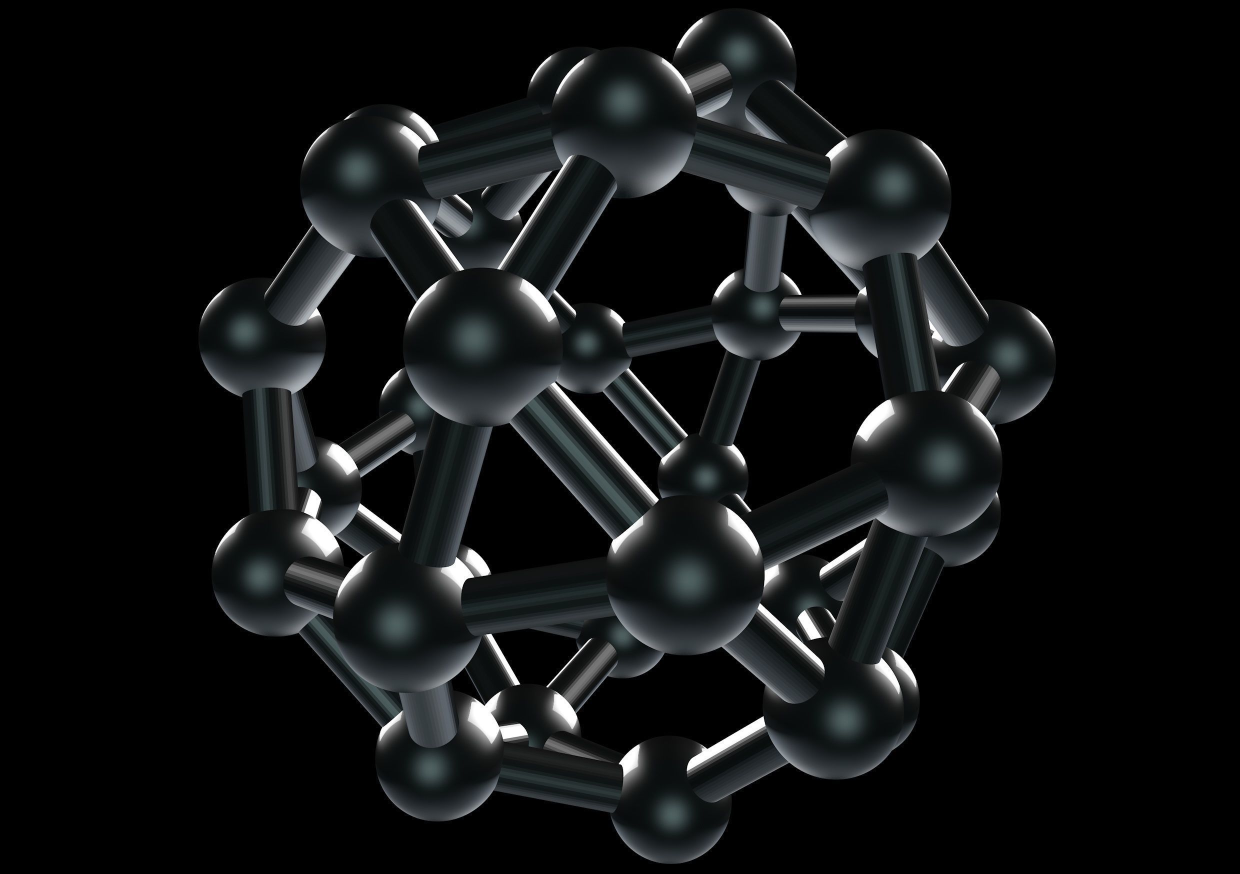 027 Mathart - Archimedean Solids - Icosidodecahedron 03 - 10 cm  3D print model_5