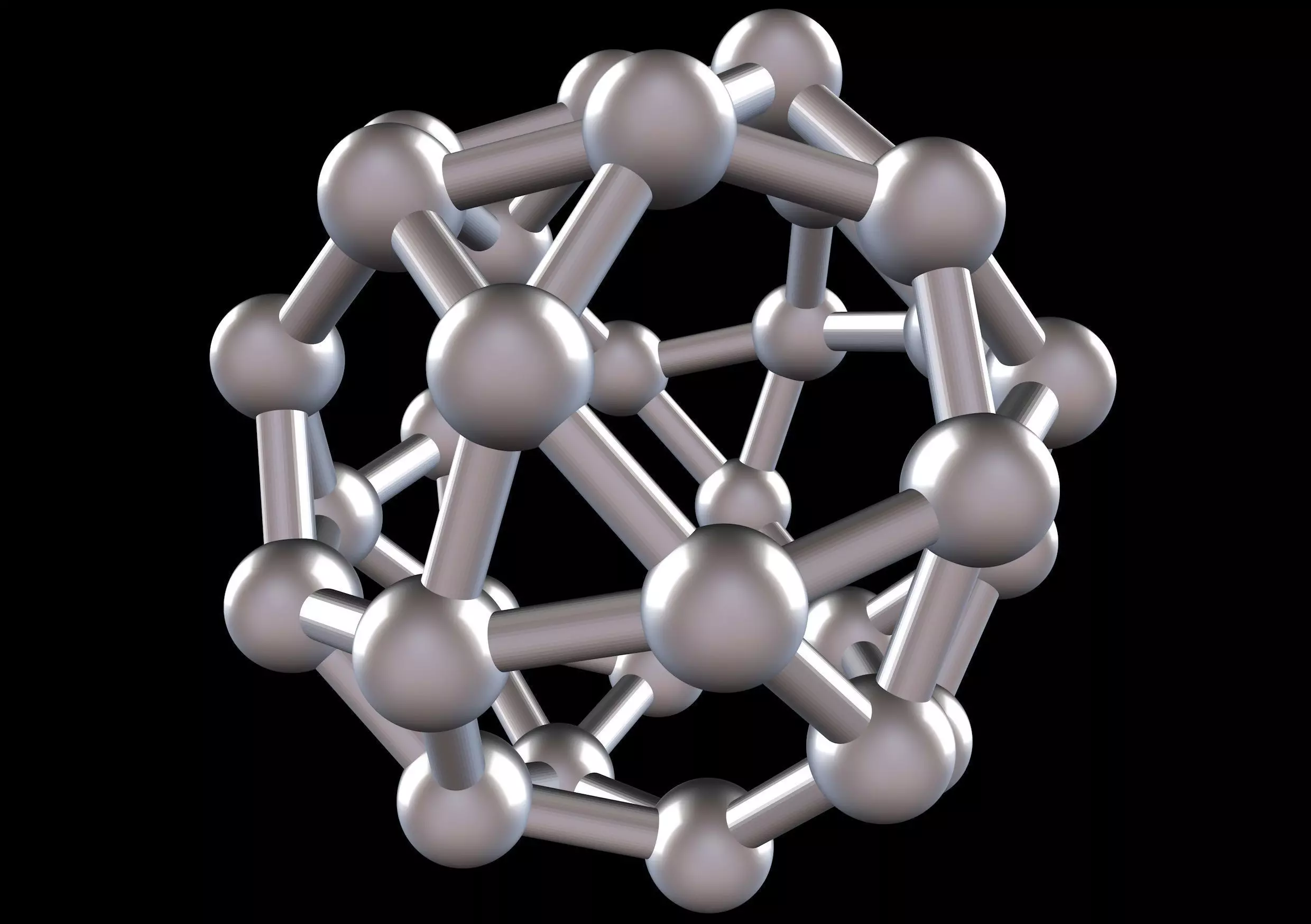 027 Mathart - Archimedean Solids - Icosidodecahedron 03 - 10 cm  3D print model_0