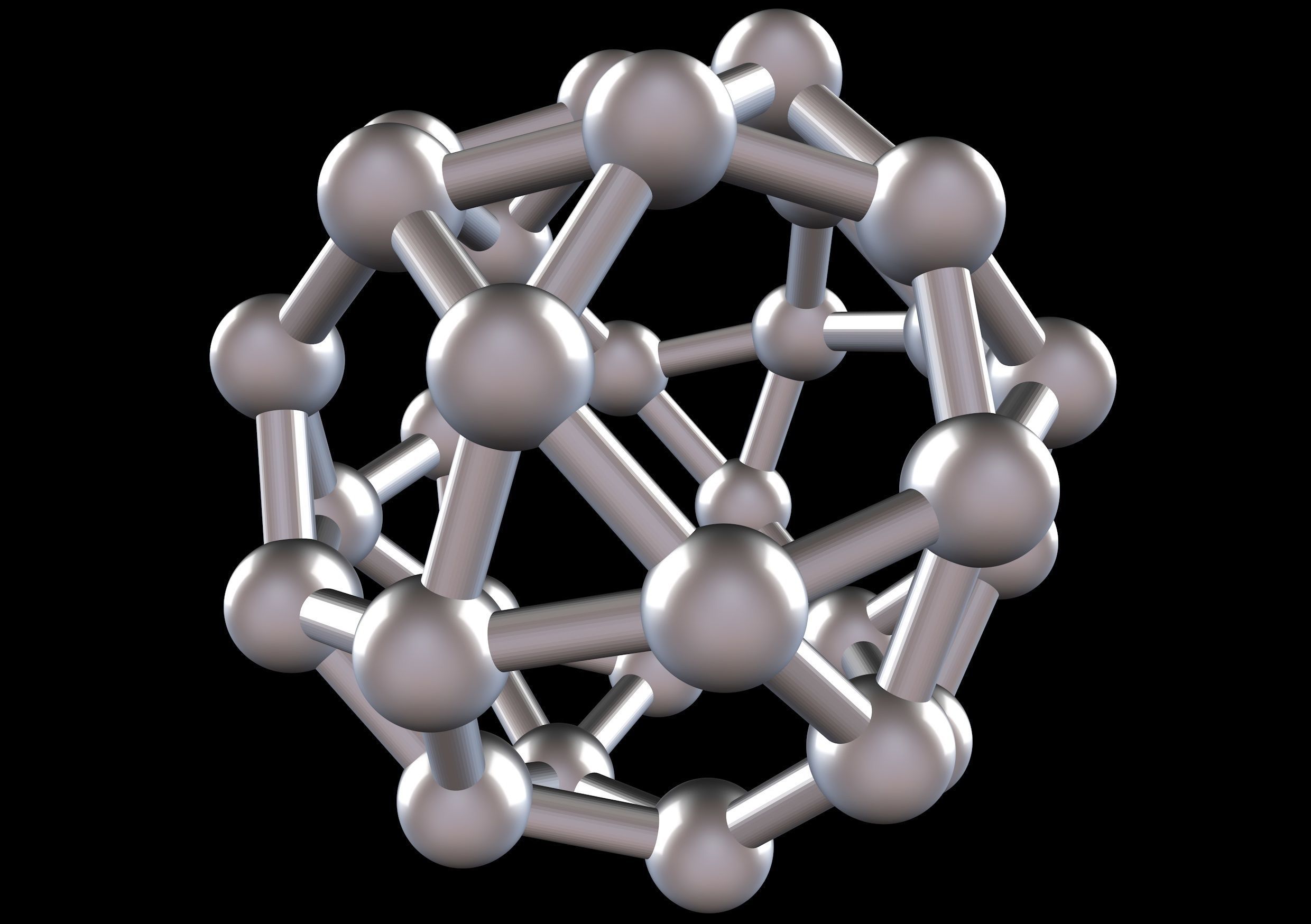 027 Mathart - Archimedean Solids - Icosidodecahedron 03 - 10 cm