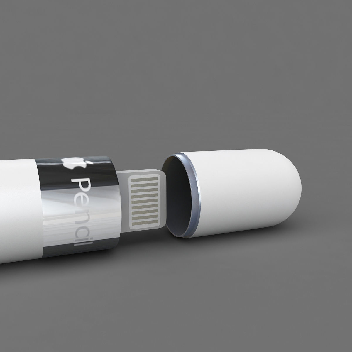 Apple Pencil 3D model_4