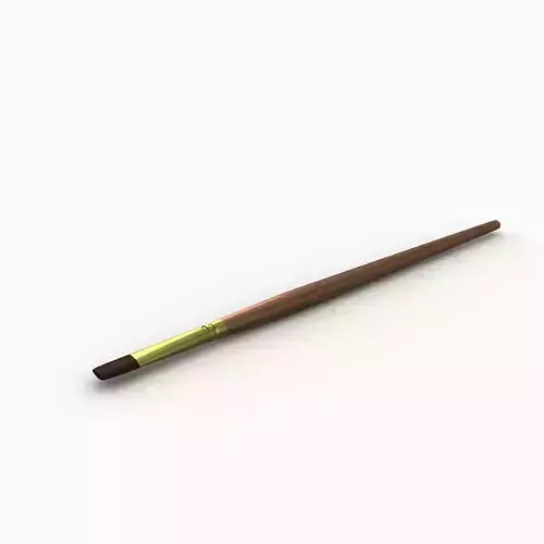 Artist Brush 3D model