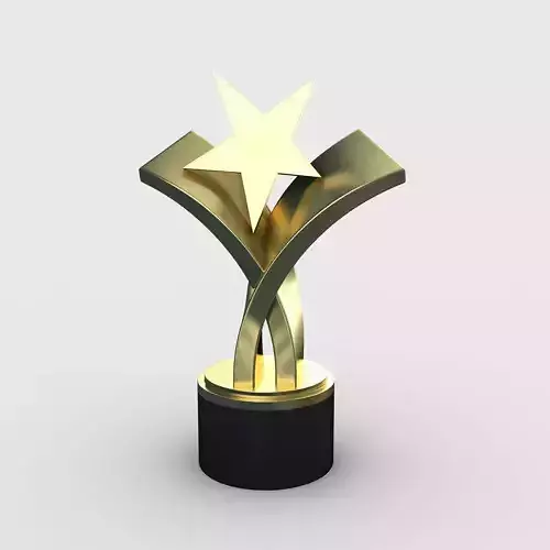 Award Trophy 2 3D model