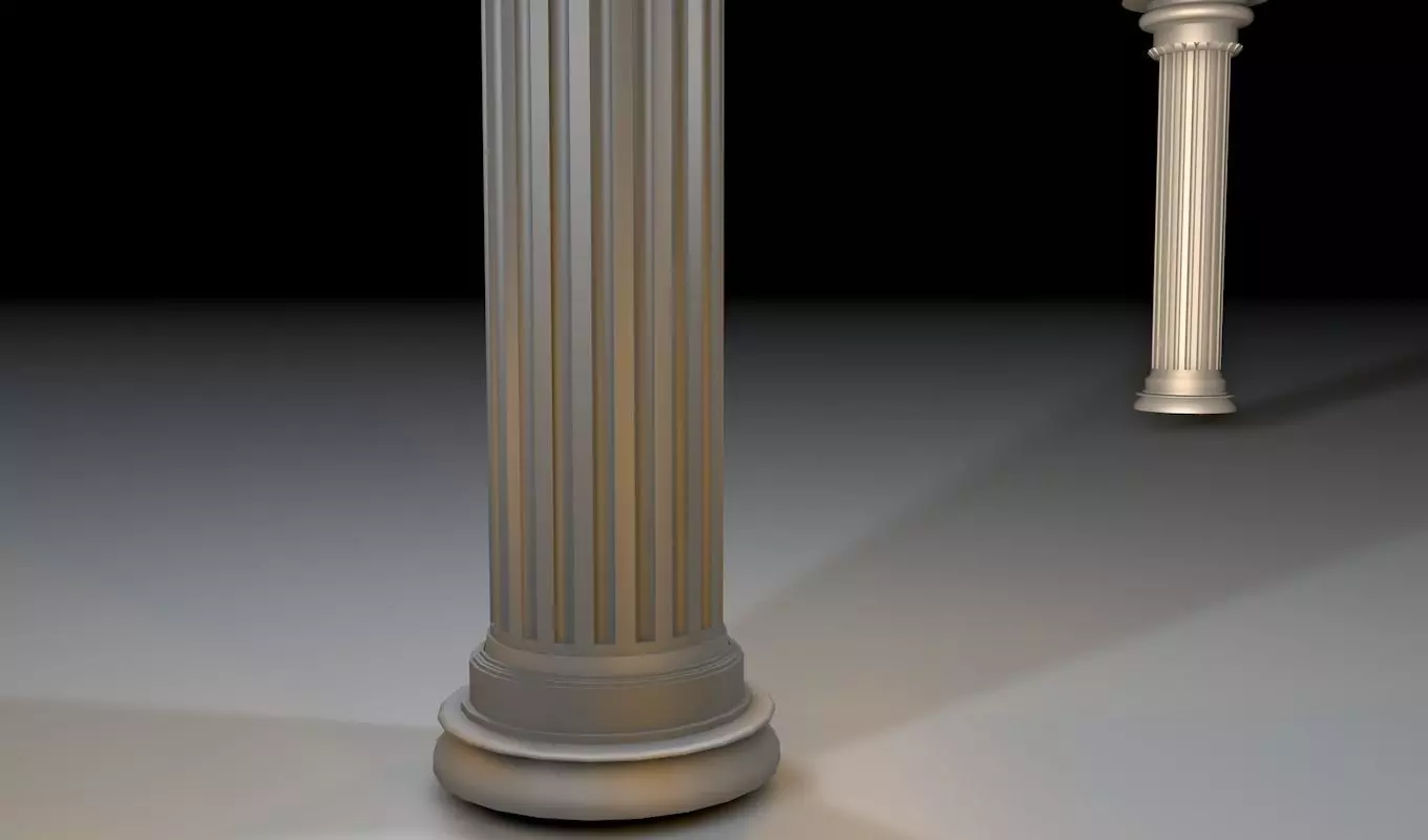 simple Classical column 3D print model