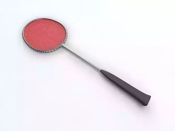 Badminton Racquet 3D model