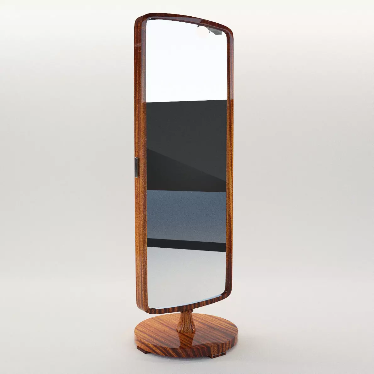 Dressing mirror - Art Deco 1930 3D model_0