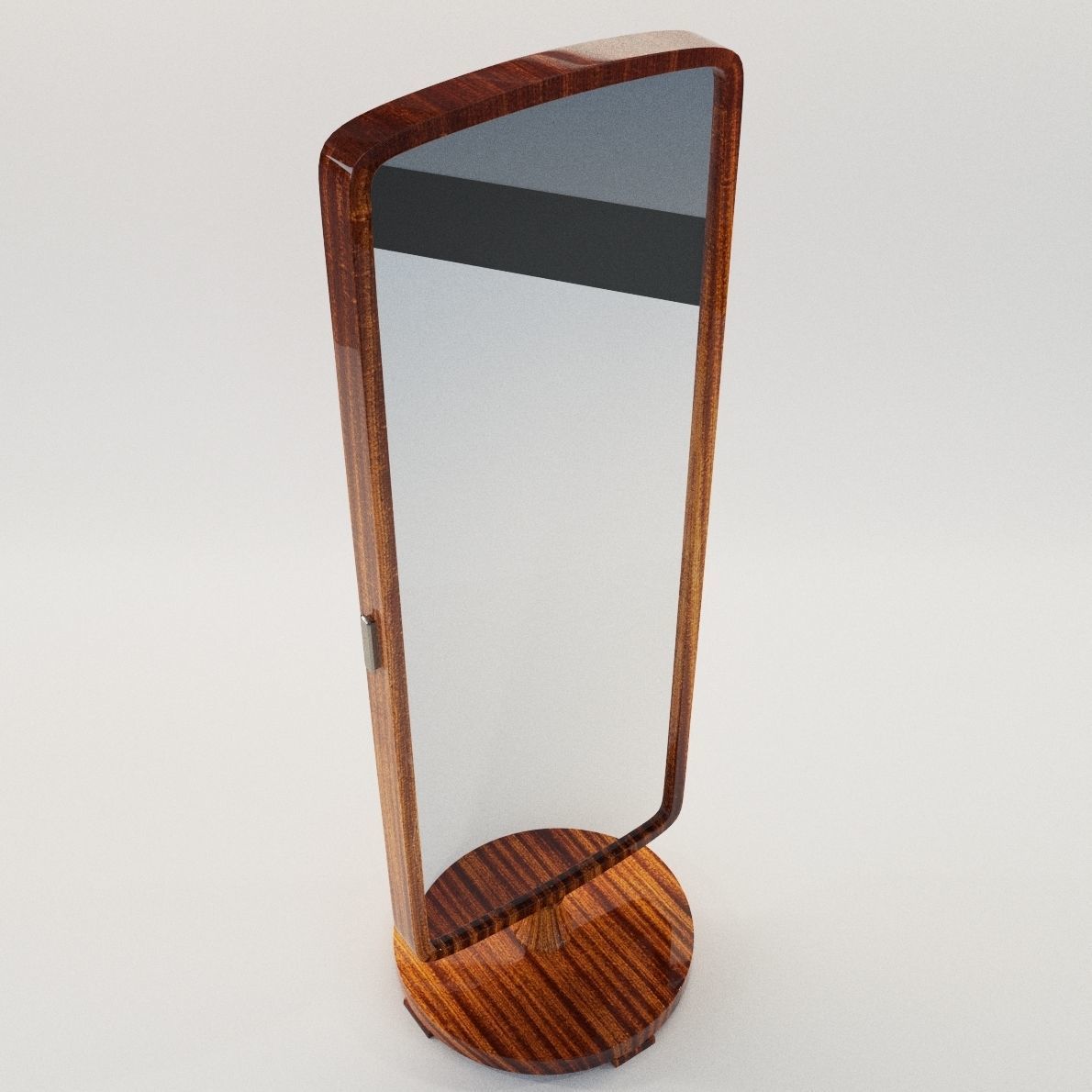 Dressing mirror - Art Deco 1930 3D model_1
