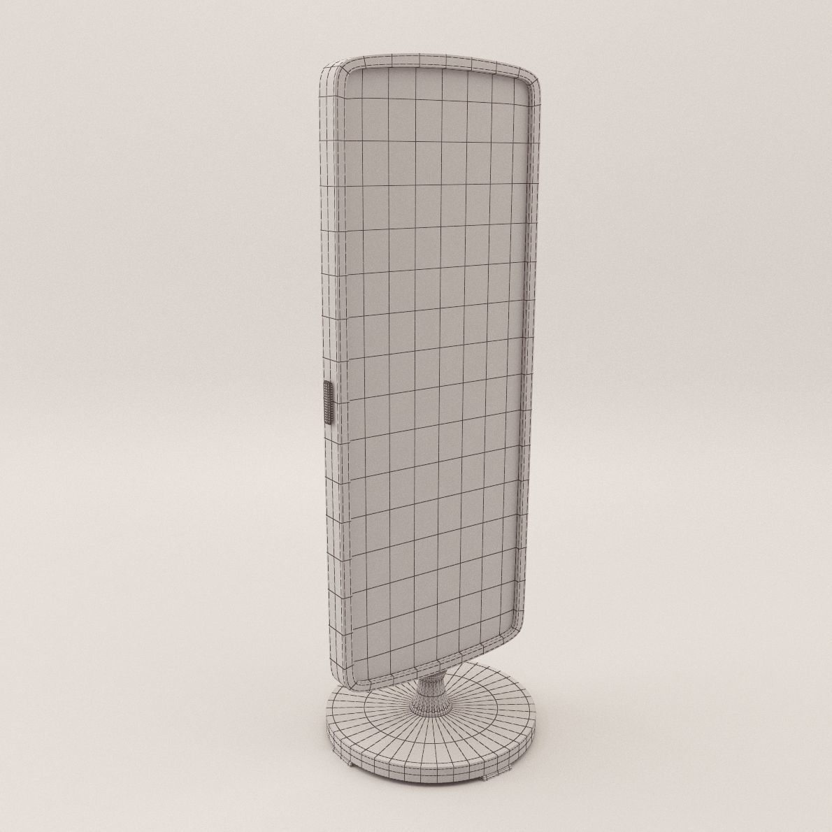 Dressing mirror - Art Deco 1930 3D model_2