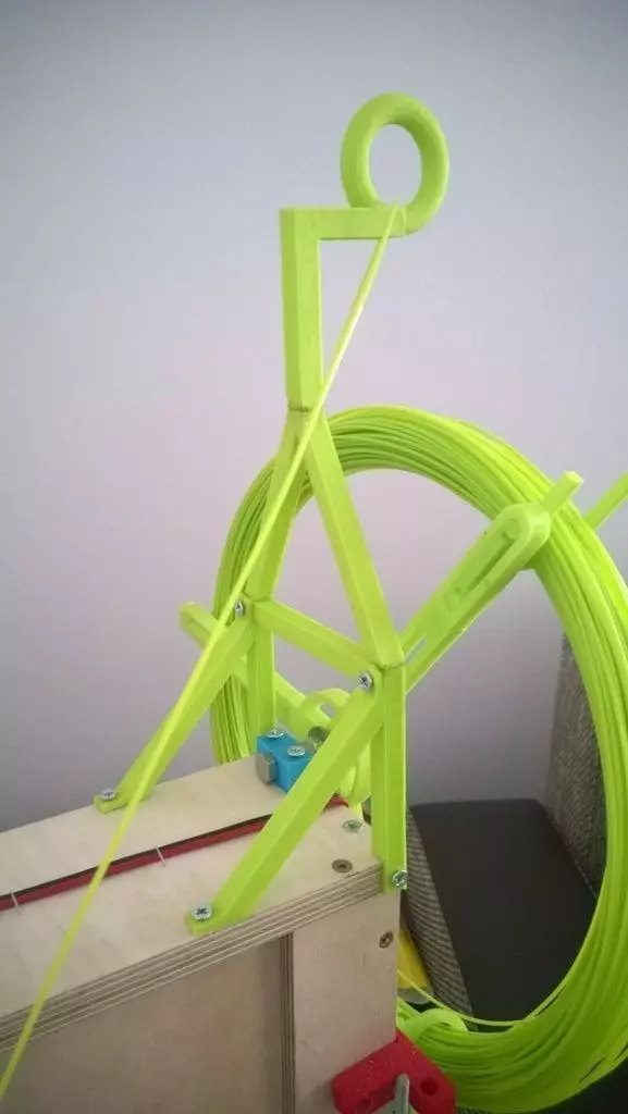 Filament guide for Wooden Frame Prusa i3 Free 3D print model