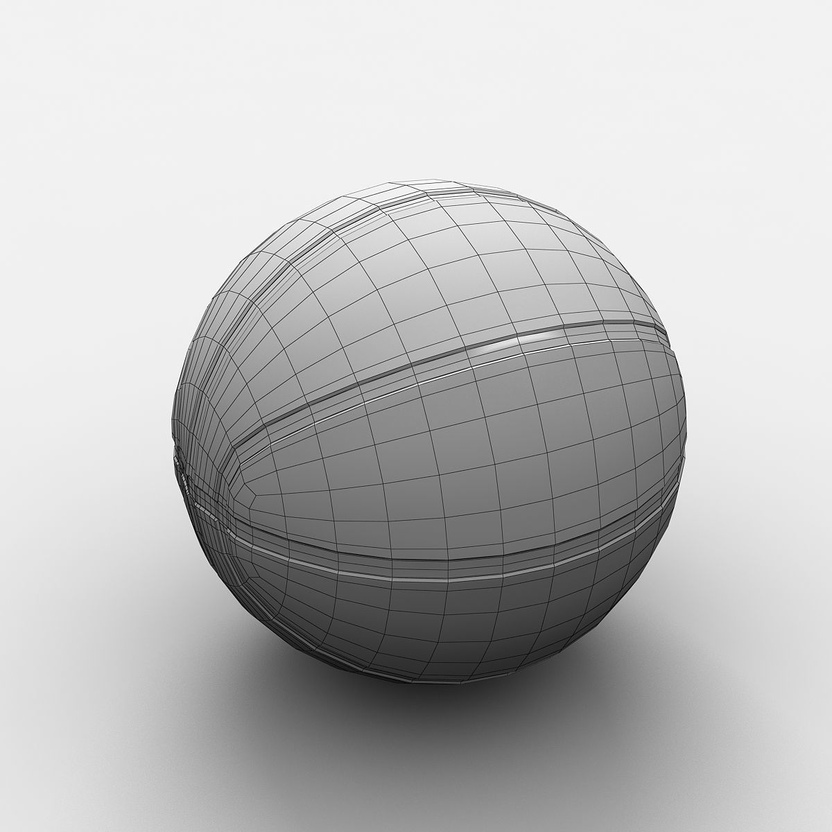 Basketball spalding 3D model_5