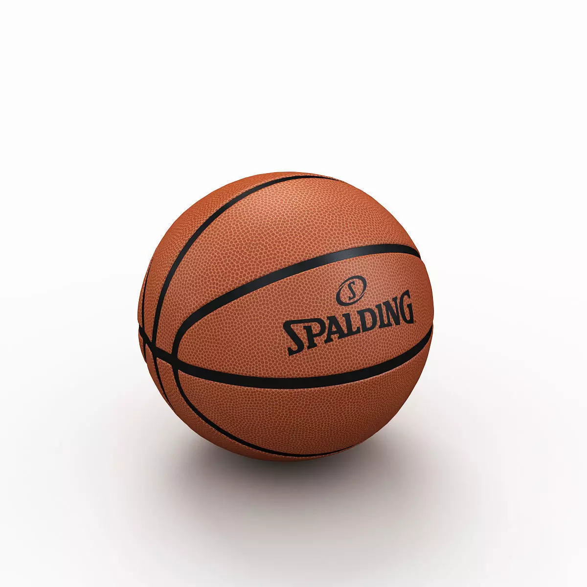 Basketball spalding 3D model_0