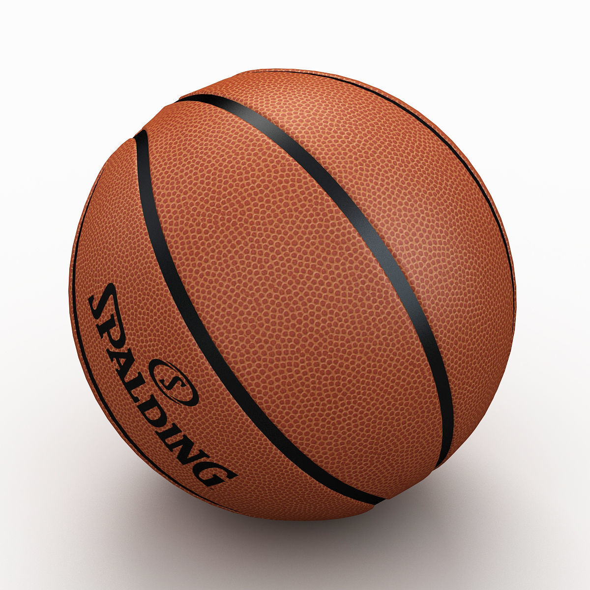 Basketball spalding 3D model_3