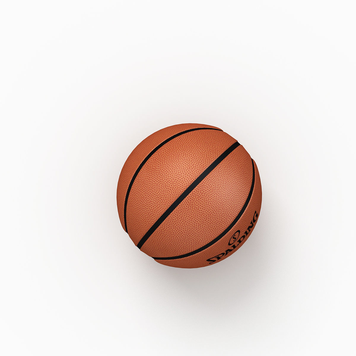 Basketball spalding 3D model_1