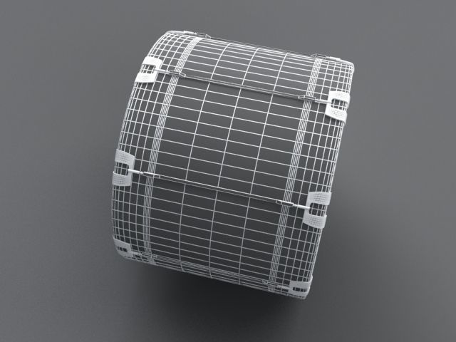 Bass Drum 3D model_5