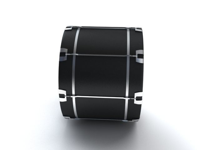 Bass Drum 3D model_1