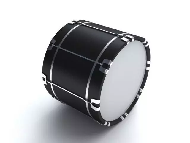 Bass Drum 3D model_0