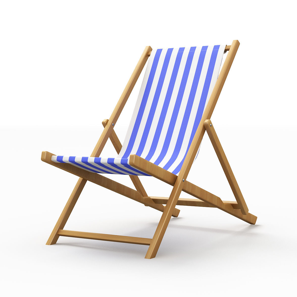 Beach Chair 3D model_1