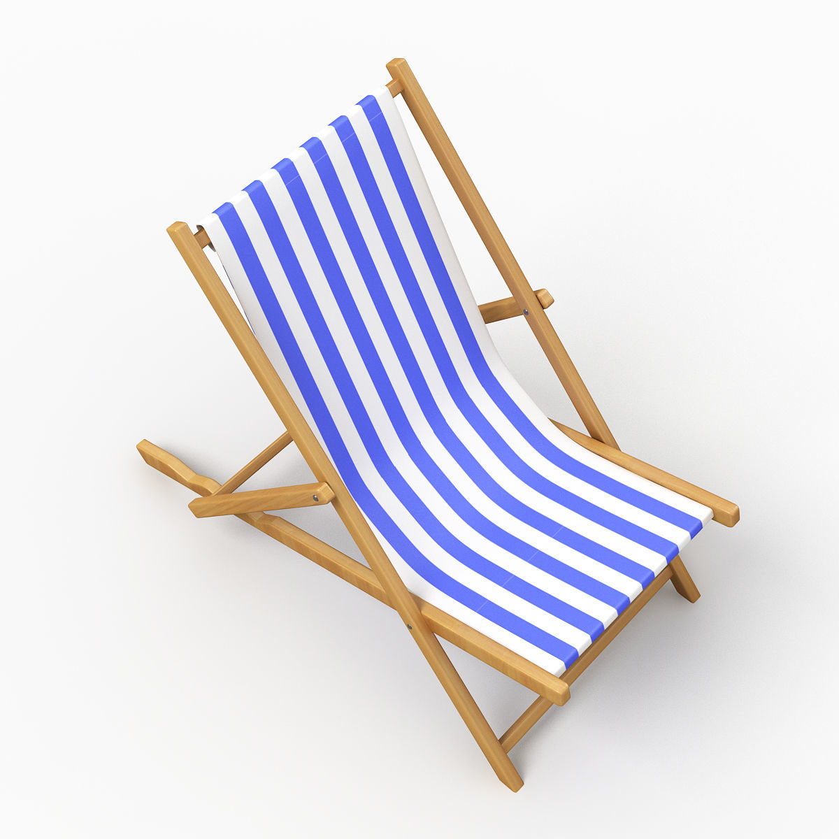 Beach Chair 3D model_4