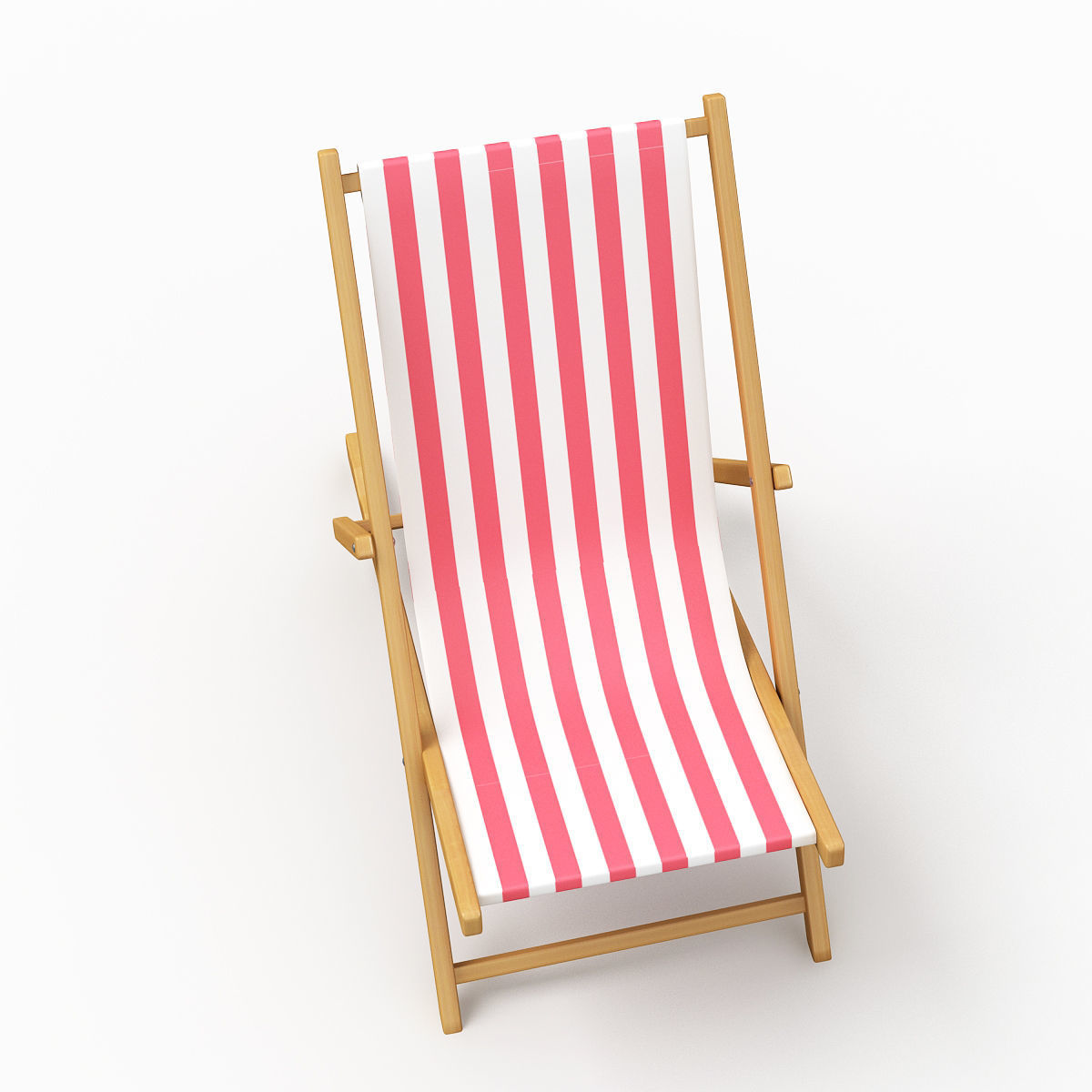 Beach Chair 2 3D model_4