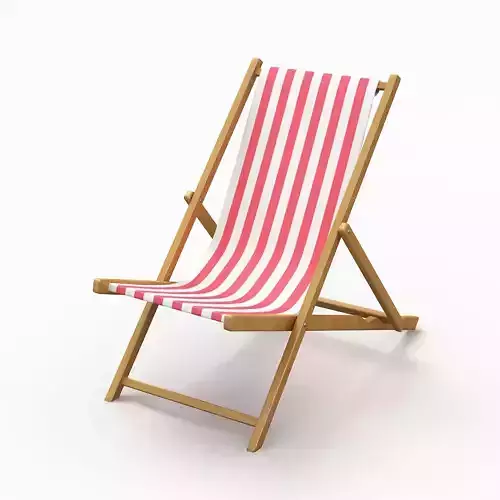 Beach Chair 2 3D model
