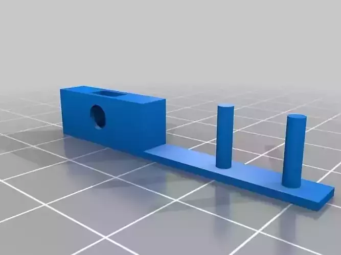 Adjustable Z-axis Mechanical Endstop for Wooden Frame Prusa i3