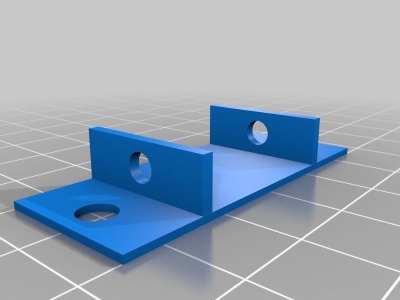 Adjustable Z-axis Mechanical Endstop for Wooden Frame Prusa i3 Free 3D print model_1