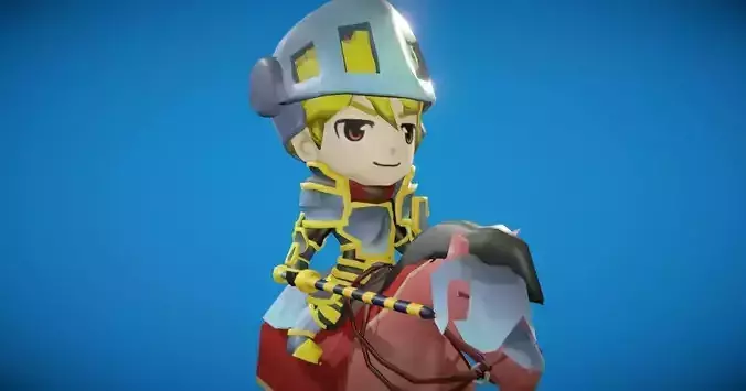 Toon Knight Animated