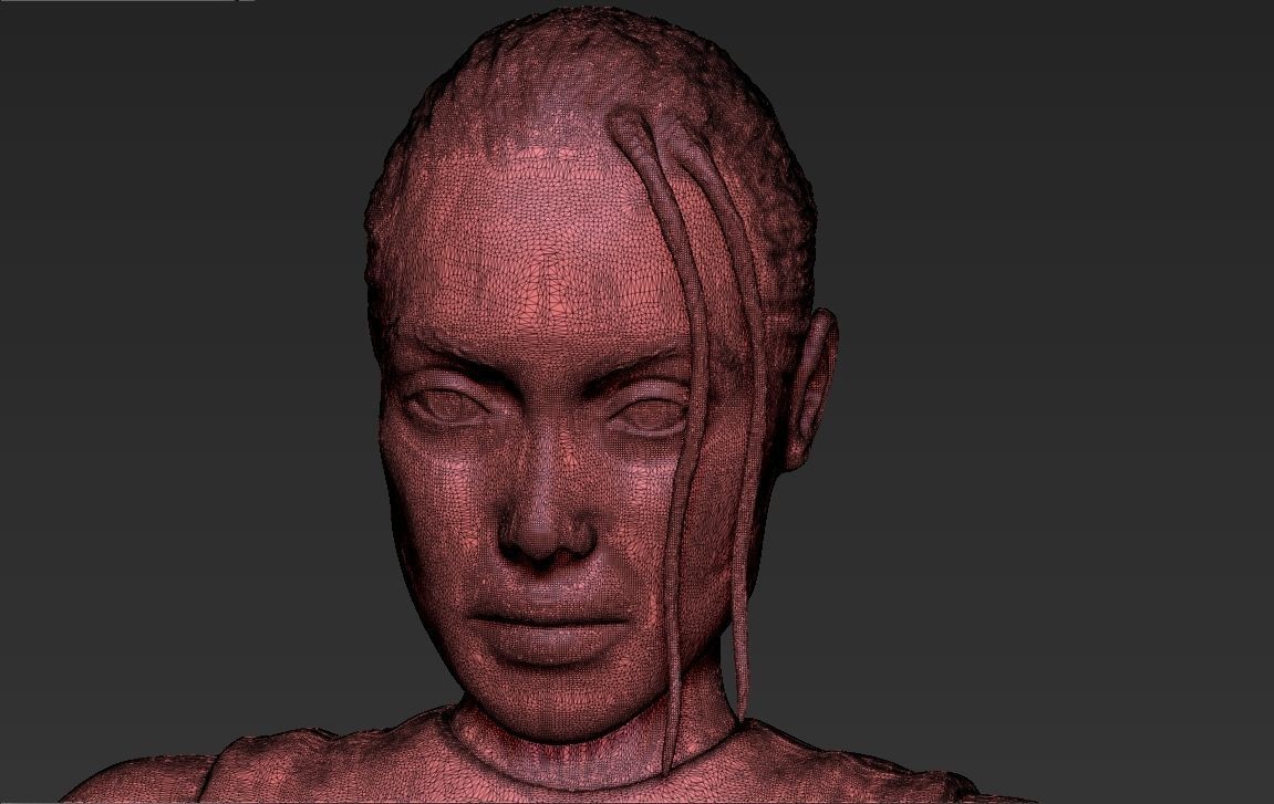 Lara Croft Tomb Raider 3D printing ready stl obj formats 3D print model_35
