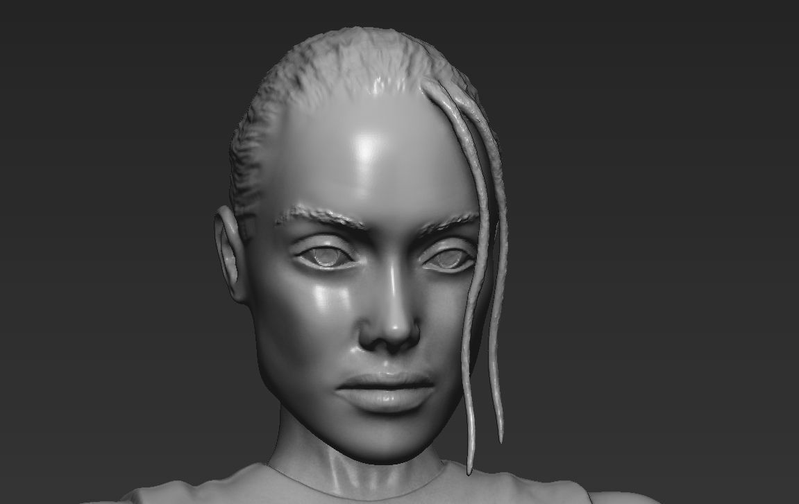 Lara Croft Tomb Raider 3D printing ready stl obj formats 3D print model_27