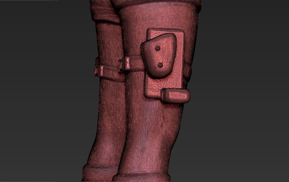 Lara Croft Tomb Raider 3D printing ready stl obj formats 3D print model_36