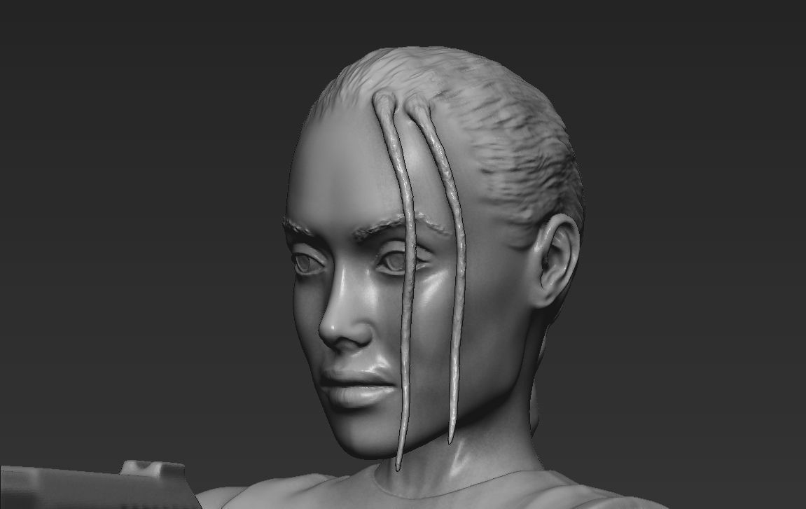 Lara Croft Tomb Raider 3D printing ready stl obj formats 3D print model_23