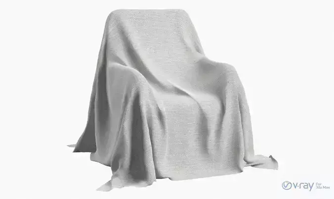 Fabric Cover V1 Low-poly 3D model