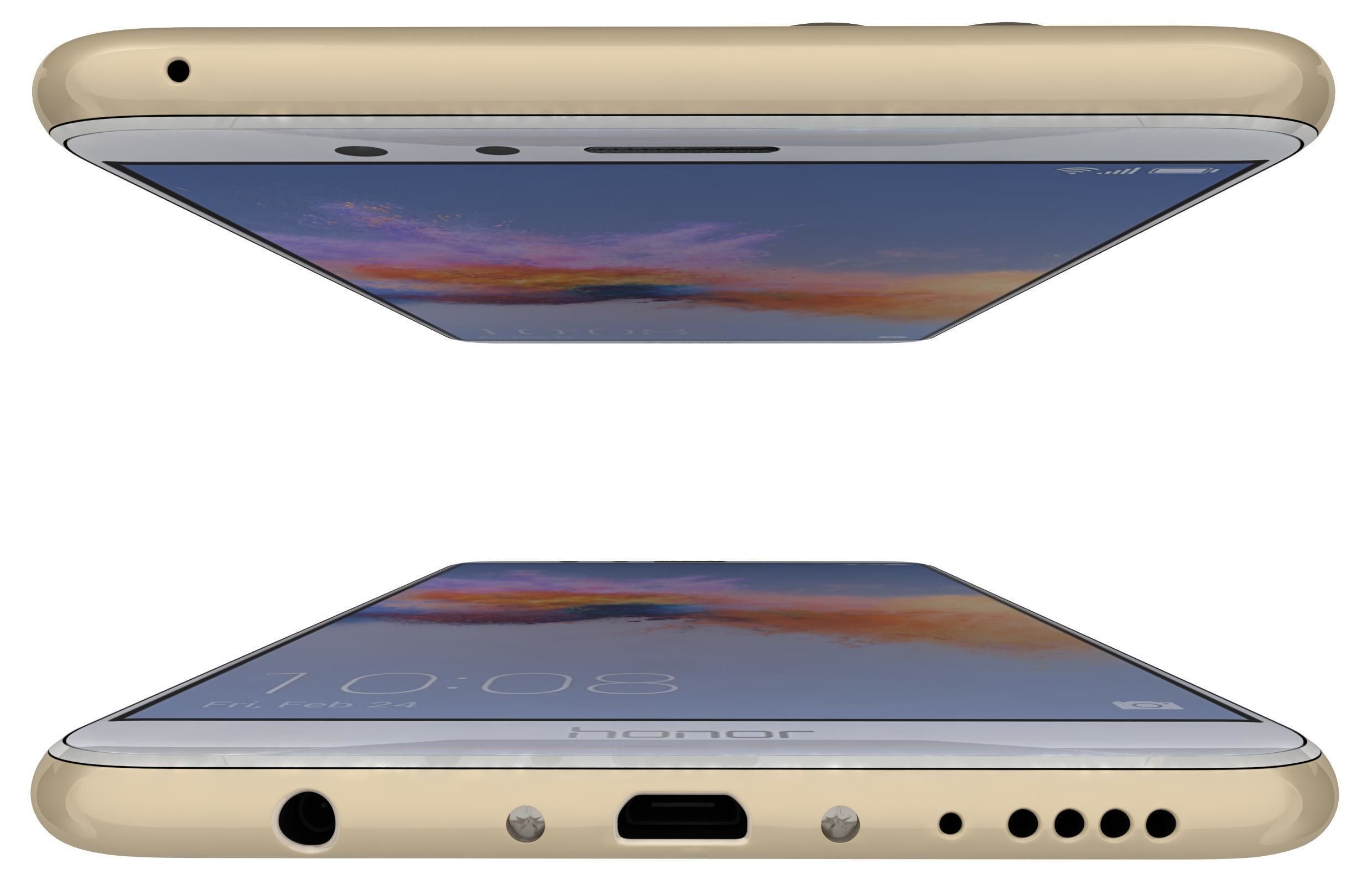 Huawei Honor 7 All Colors 3D model_11