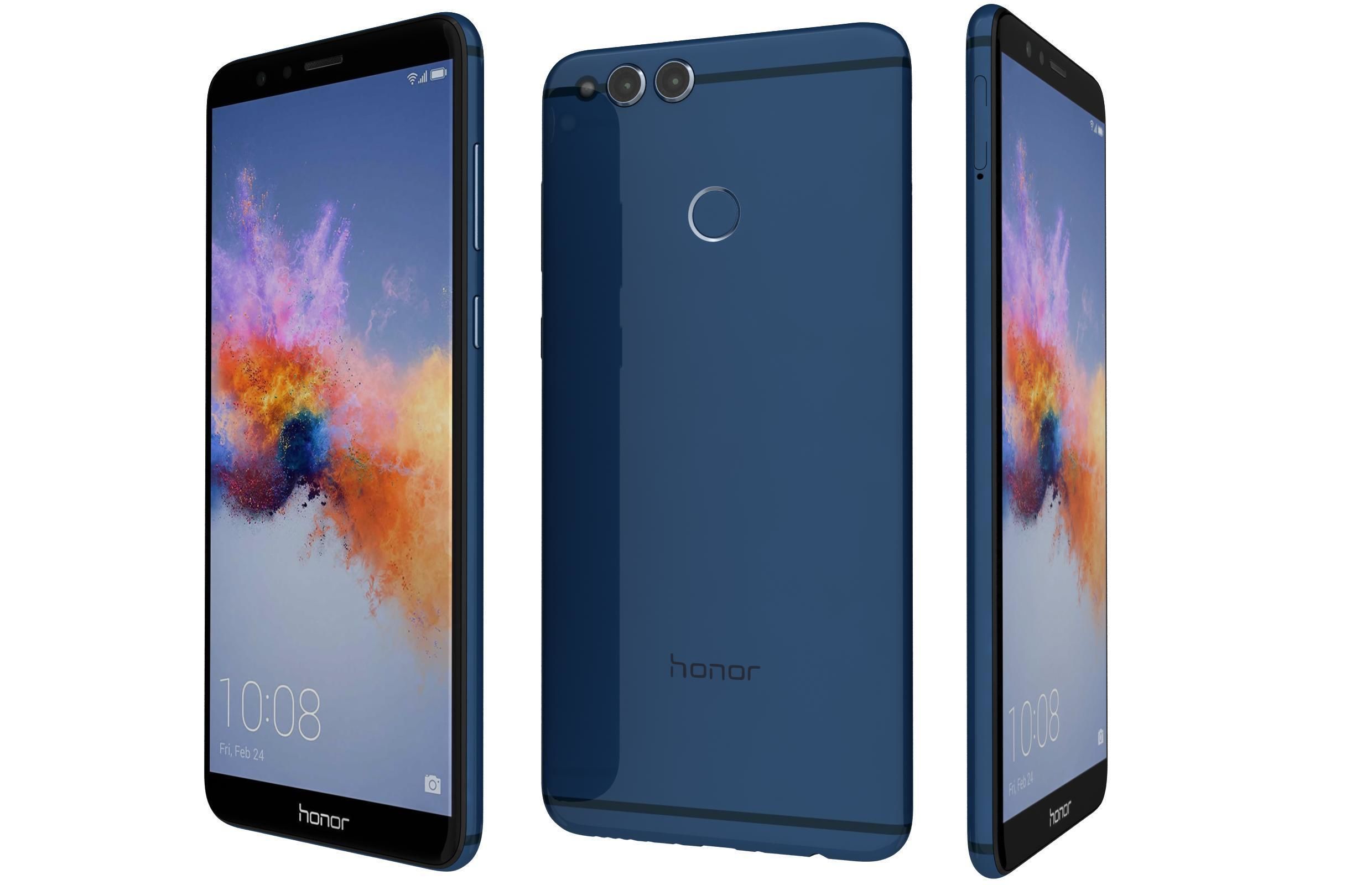 Huawei Honor 7 All Colors 3D model_2