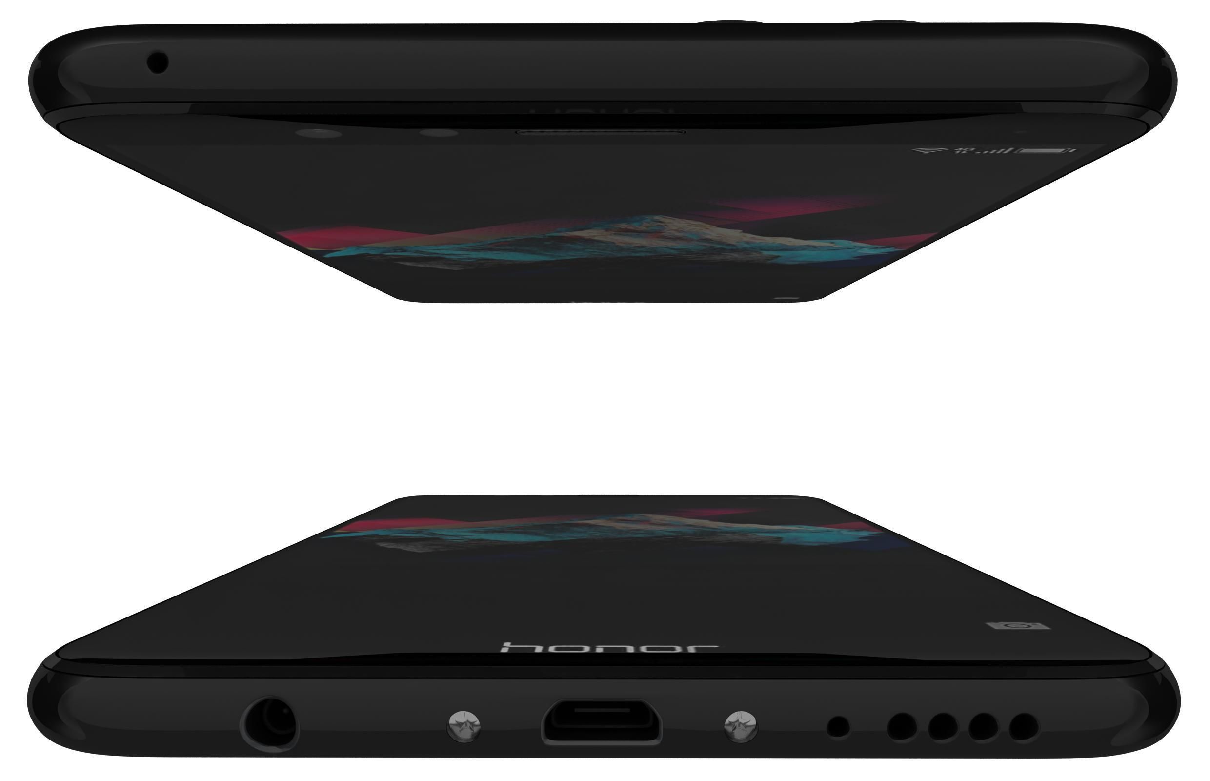 Huawei Honor 7 All Colors 3D model_12