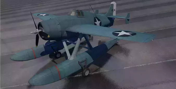 Grumman F4F-3S Wildcatfish