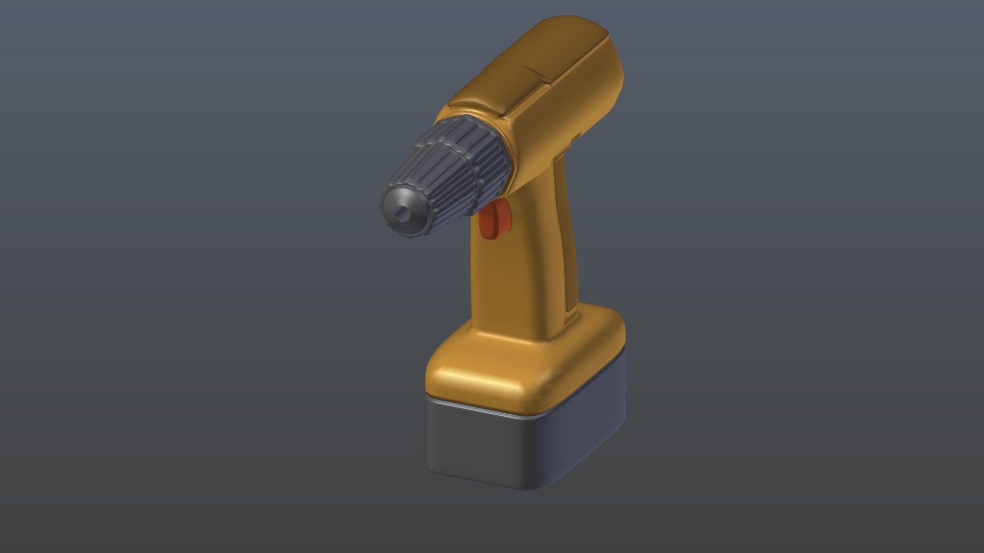 Power Drill 3D model_2