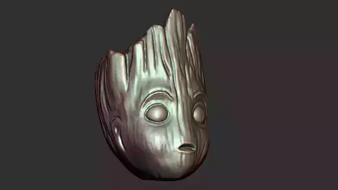 Baby Groot 3D print model