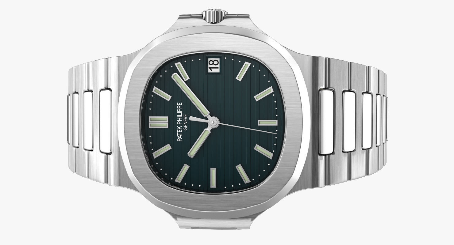 Patek Nautilus 3D model_3