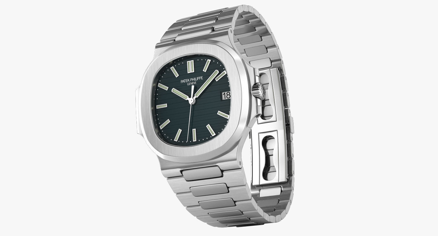 Patek Nautilus 3D model_1