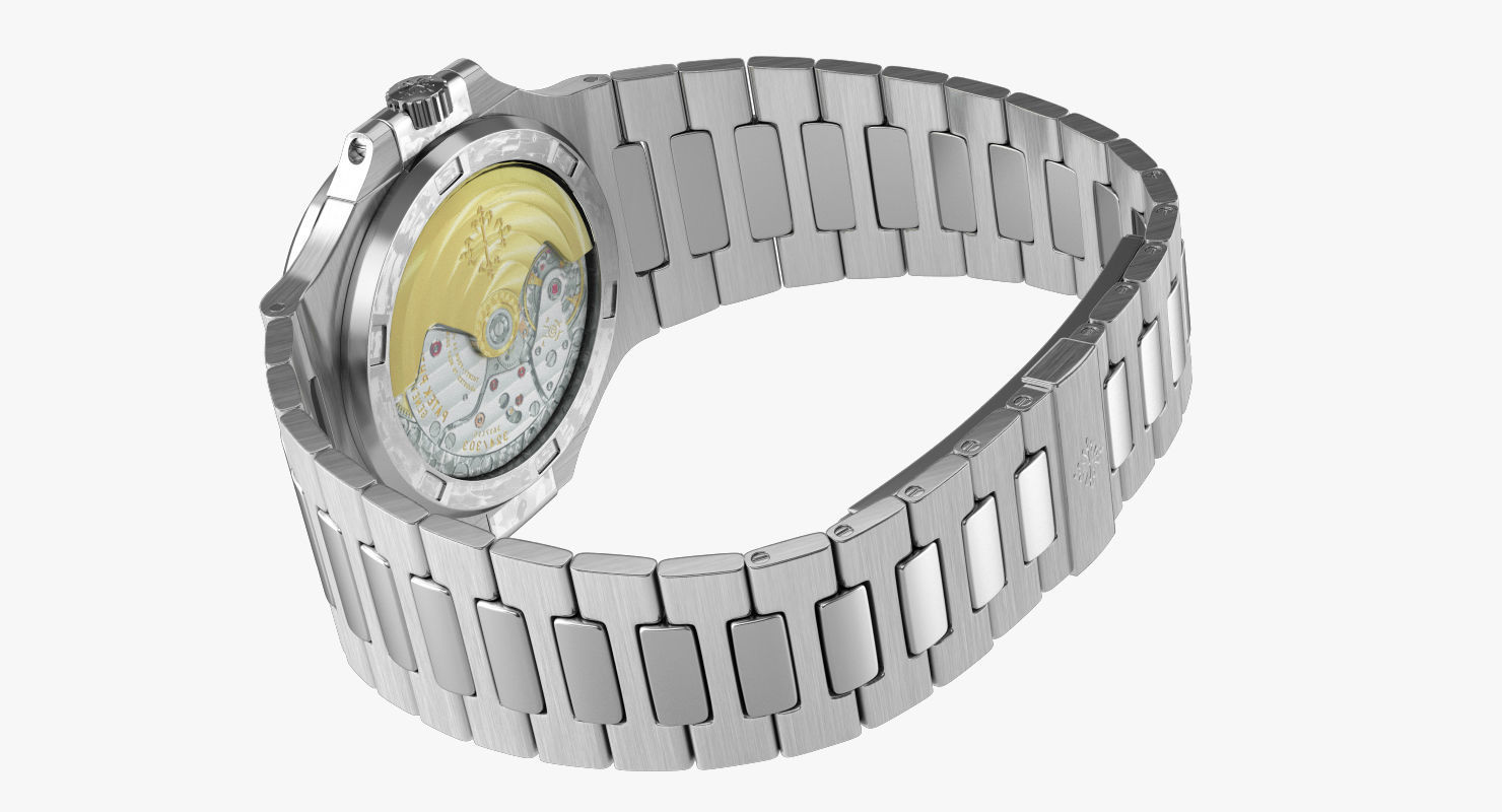 Patek Nautilus 3D model_6
