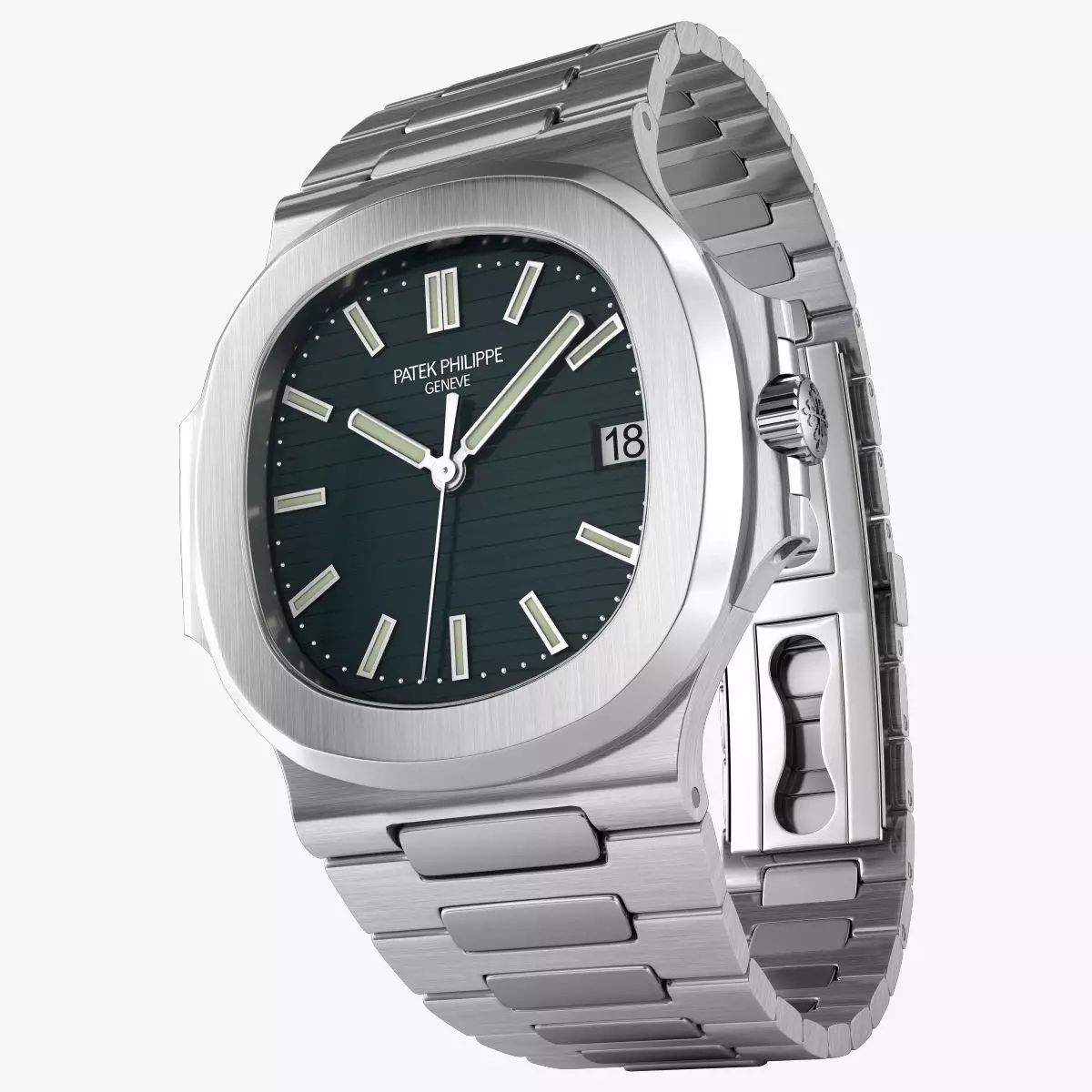 Patek Nautilus 3D model_0