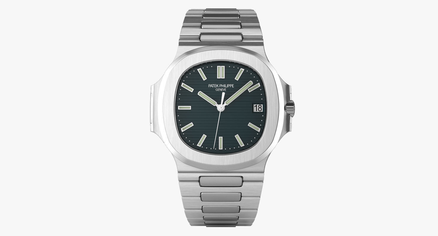 Patek Nautilus 3D model_2