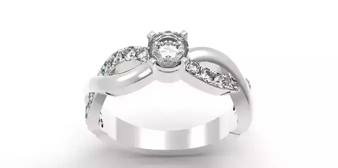 Infinity Engagement Ring