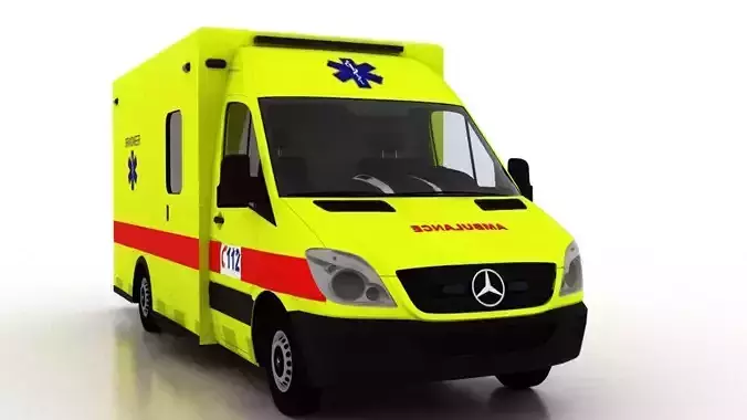 Mercedes Benz Sprinter Truck Belgium Ambulance
