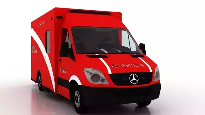 Mercedes Benz Sprinter Truck Germany Ambulance