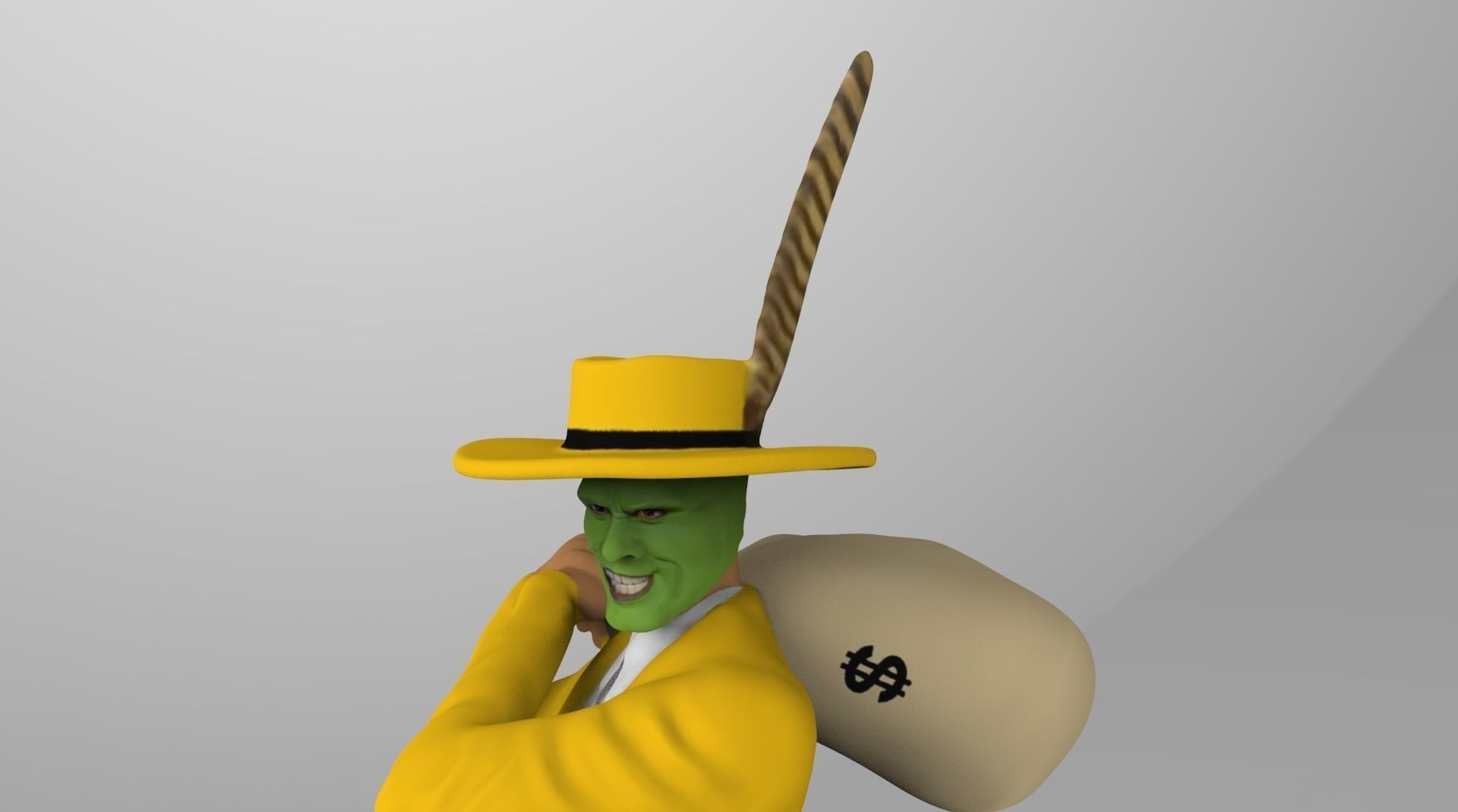 Famous TV Characters ready for full color 3D printing v1 3D print model_142