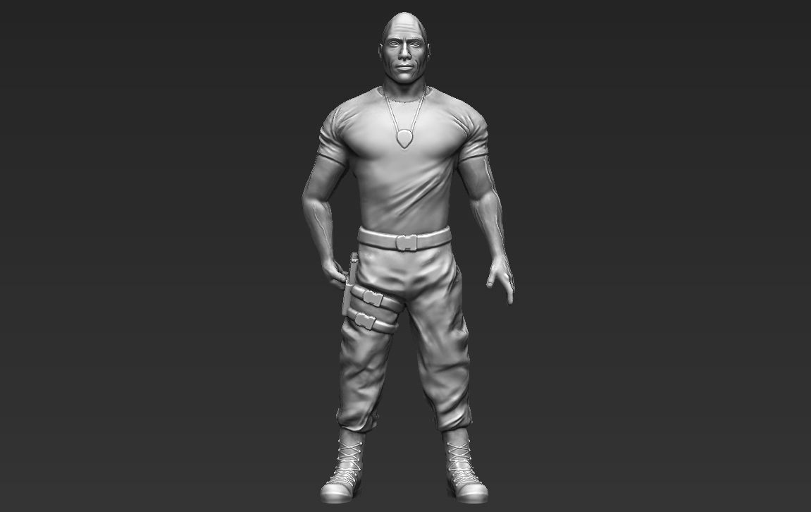 Famous TV Characters ready for full color 3D printing v1 3D print model_120